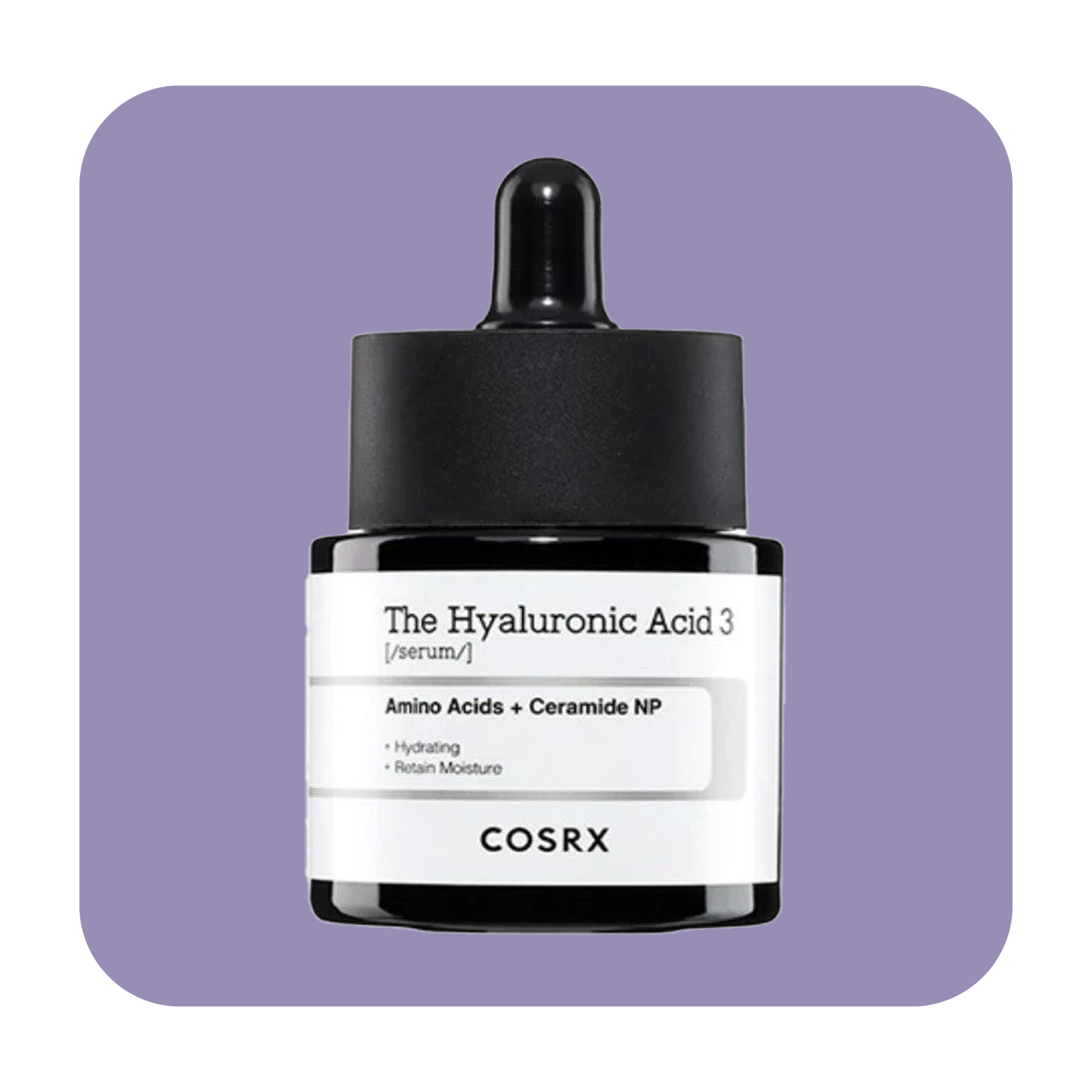 Cosrx The Hyaluronic Acid 3 Serum 20 ml | كوزركس سيروم حمض الهيالورنيك - 20 مل