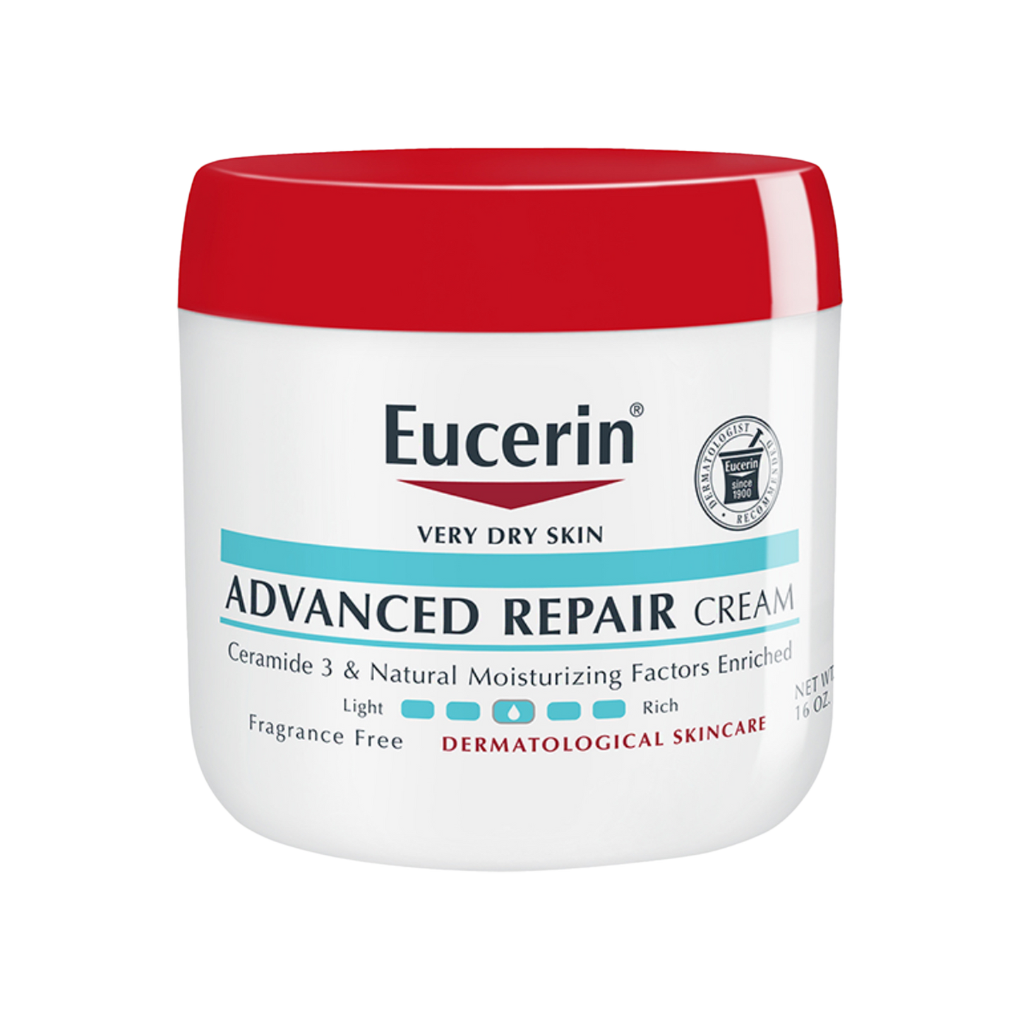 Eucerin Advanced Repair Cream - 454g | يوسيرين كريم الإصلاح للجسم - 454 غرام