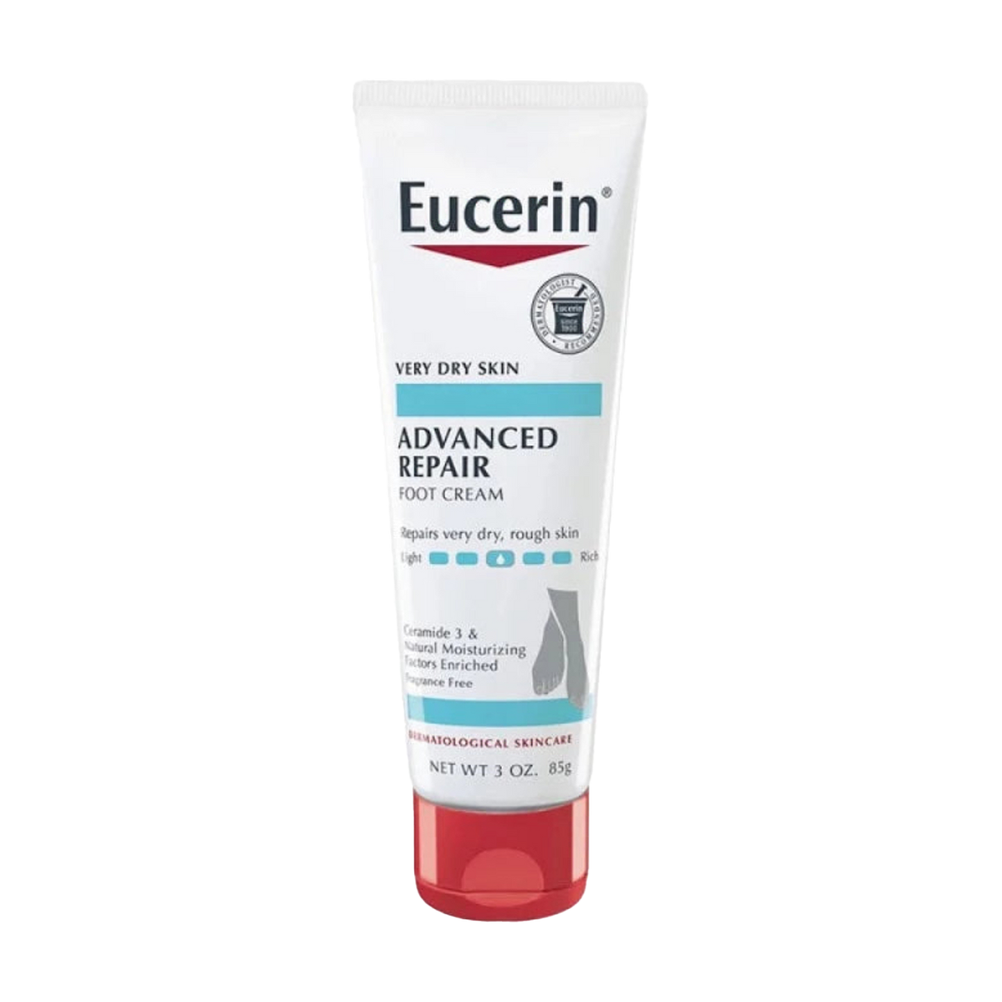 Eucerin Advanced Repair Light Feel Foot Creme- 85 gram | يوسرين كريم متقدم للعناية بالقدمين- 85 غرام