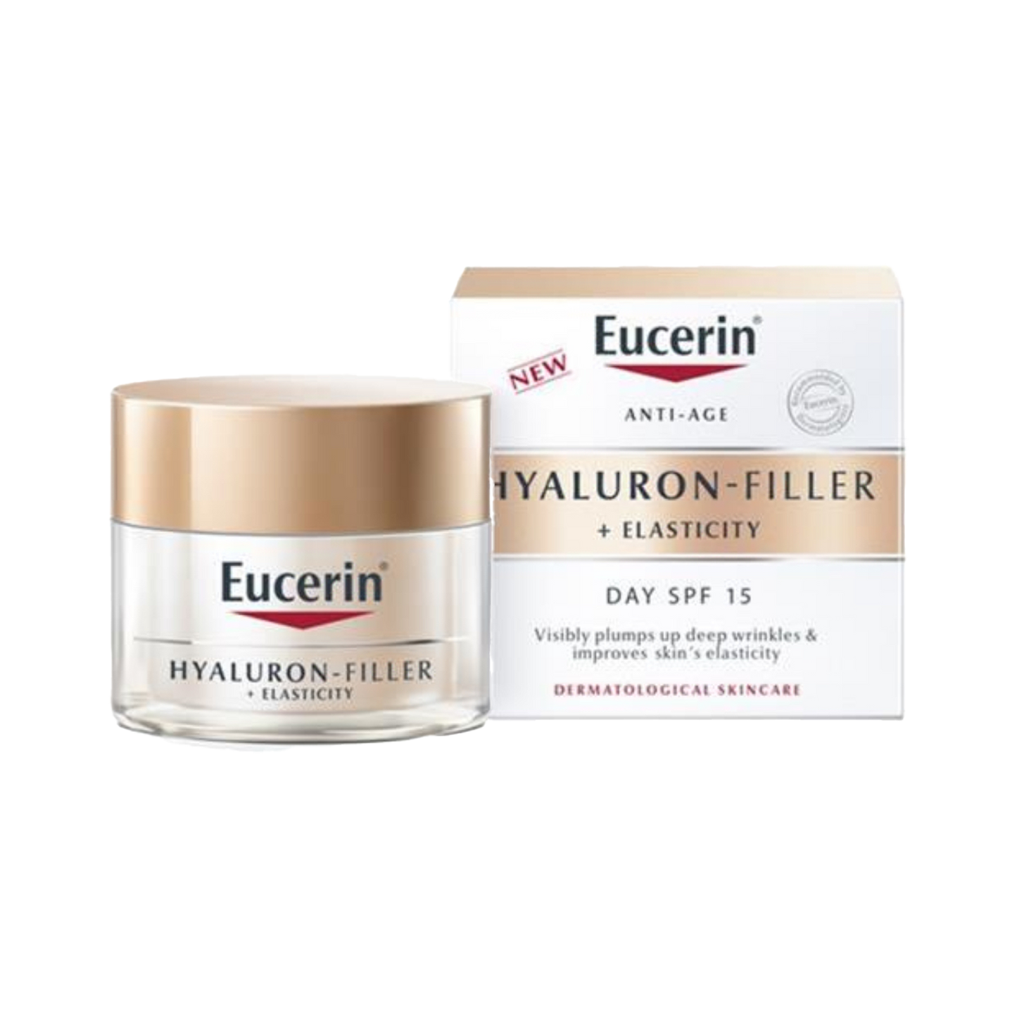 Eucerin Hyaluron Filler + Elasticity Day Cream - 50ml | يوسيرين هيالورون فيلر + كريم نهاري مرن - 50 مل
