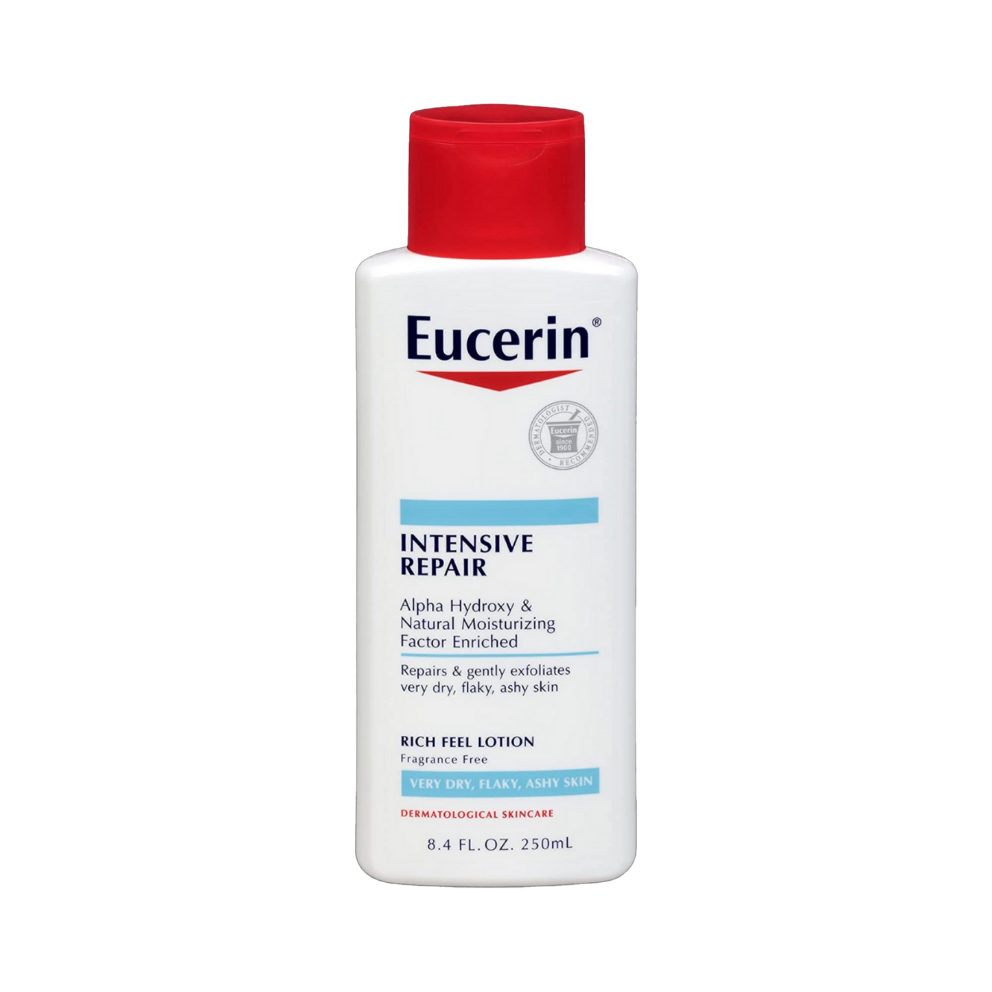 Eucerin Intensive Repair Lotion Very Dry Flaky Skin - 250ml | يوريسين لوشن إصلاح مكثف للبشرة الجافة جداً والمتقشرة – 250 مل