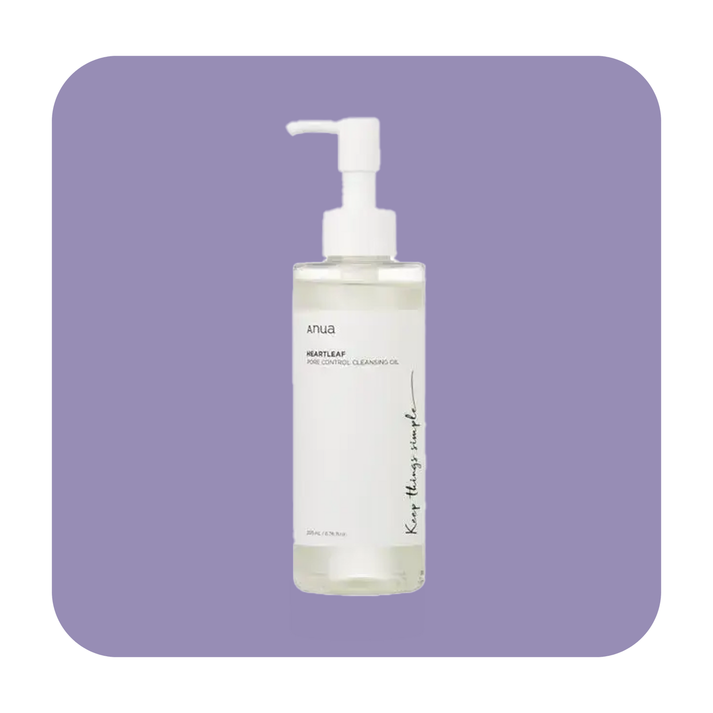 / ANUA Heartleaf Pore Control Cleansing Oil - 200ml | غسول زيتي لتنظيف المسام - 200 مل