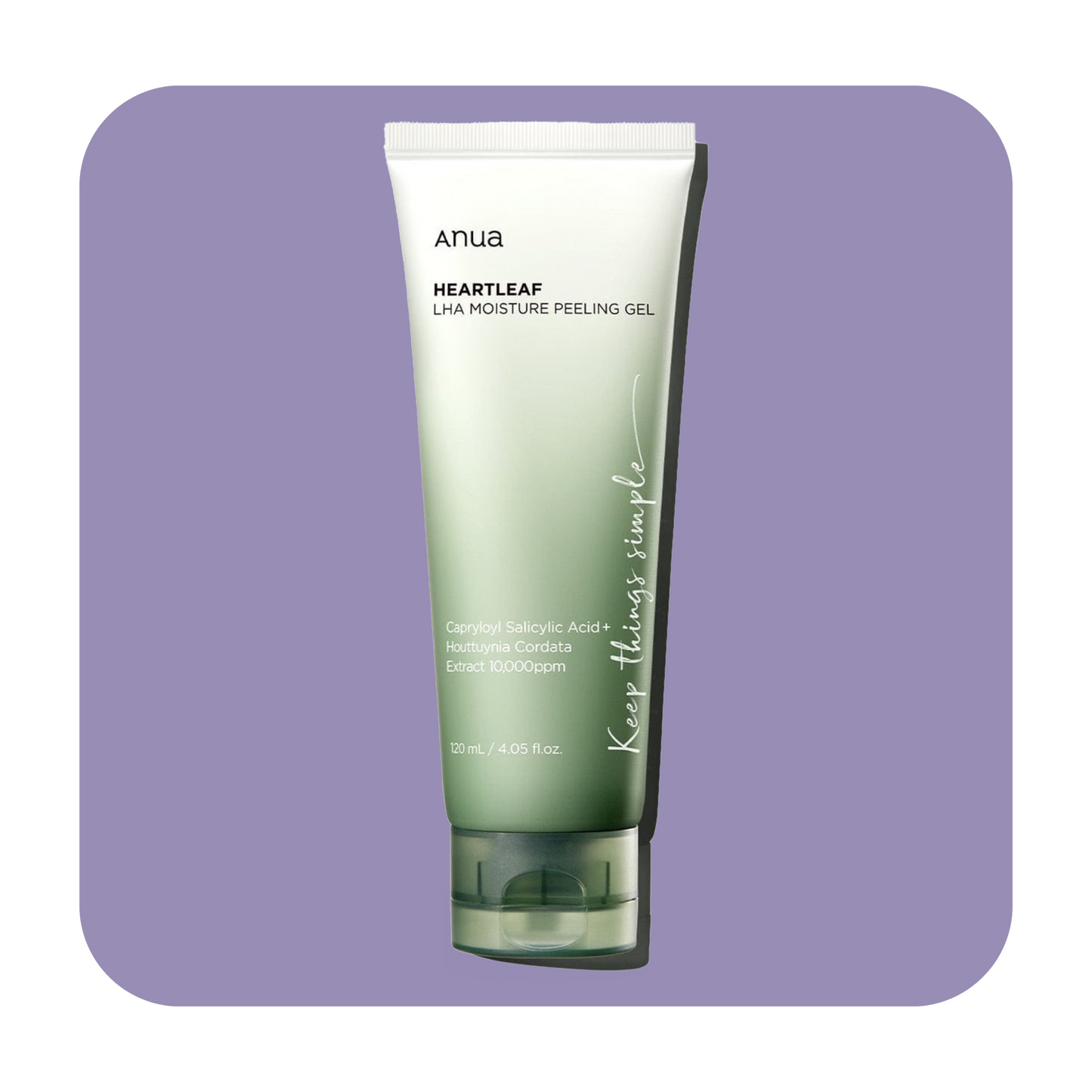Anua HEARTLEAF LHA MOISTURE PEELING GEL انوا جل هارت ليف LHA المرطب والمقشر