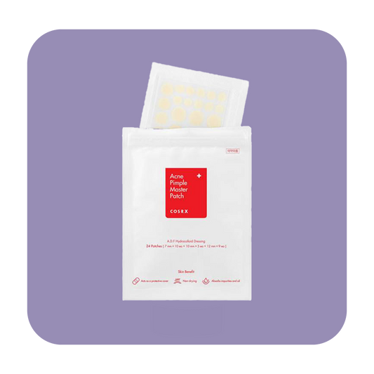 Cosrx Acne Pimple Master Patch - 24 Pimple Treatment Patch | كوزركس لصقات موضعية لعلاج الحبوب - 24 قطعة