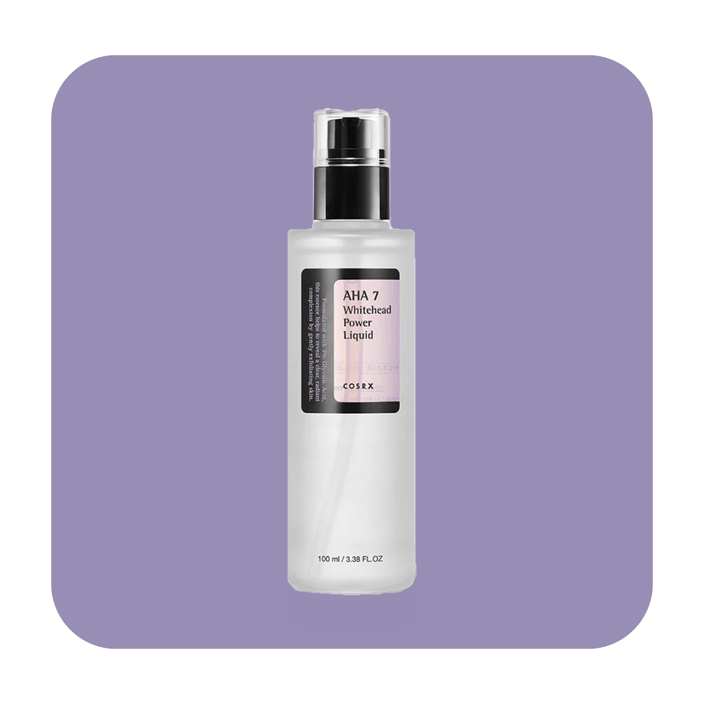 Cosrx AHA 7 Whitehead Power Liquid - 100ml | كوزركس تونر مقشر بحمض الالفا هيدروكس 7% - 100 مل