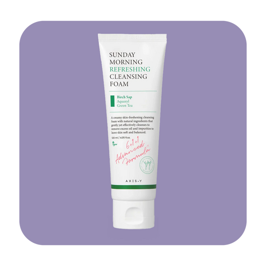AXIS-Y Sunday Morning Refreshing Cleansing Foam - 120ml | اكسس-واي غسول رغوي منعش للبشرة - 120 مل
