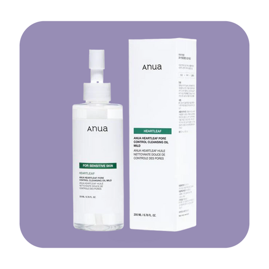 / Anua Heartleaf Pore Control Cleansing Oil Mild - 200ml | أنوا غسول زيتي - 200 مل