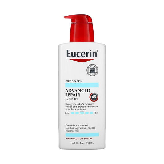 Eucerin Advanced Repair Lotion - 500ml |يوسيرين لوشن الإصلاح المتقدم - 500 مل