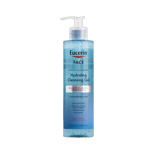 Eucerin Gentle Cleansing Hydrating Cleansing Gel - 200ml | يوسيرين غسول جيل مرطب ومنظف - 200 مل