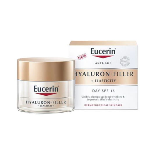 Eucerin Hyaluron Filler + Elasticity Day Cream - 50ml | يوسيرين هيالورون فيلر + كريم نهاري مرن - 50 مل