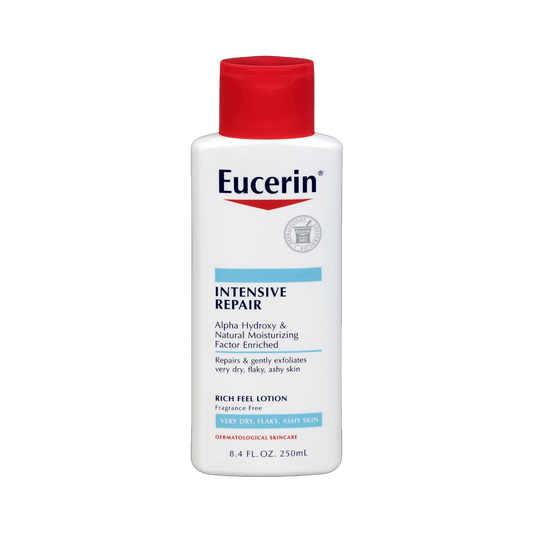 Eucerin Intensive Repair Lotion Very Dry Flaky Skin - 250ml | يوريسين لوشن إصلاح مكثف للبشرة الجافة جداً والمتقشرة – 250 مل