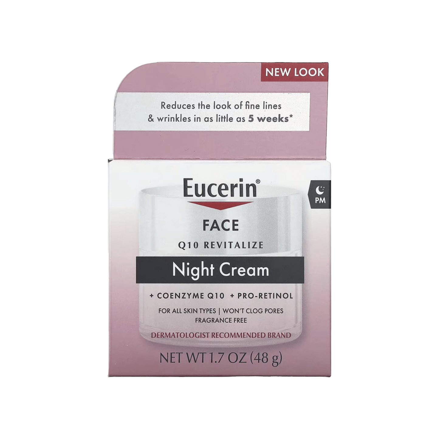Eucerin Q10 Anti-Wrinkle Face Night Cream - 48g | يوسيرين كريم للتجاعيد الليلي - 48 غرام