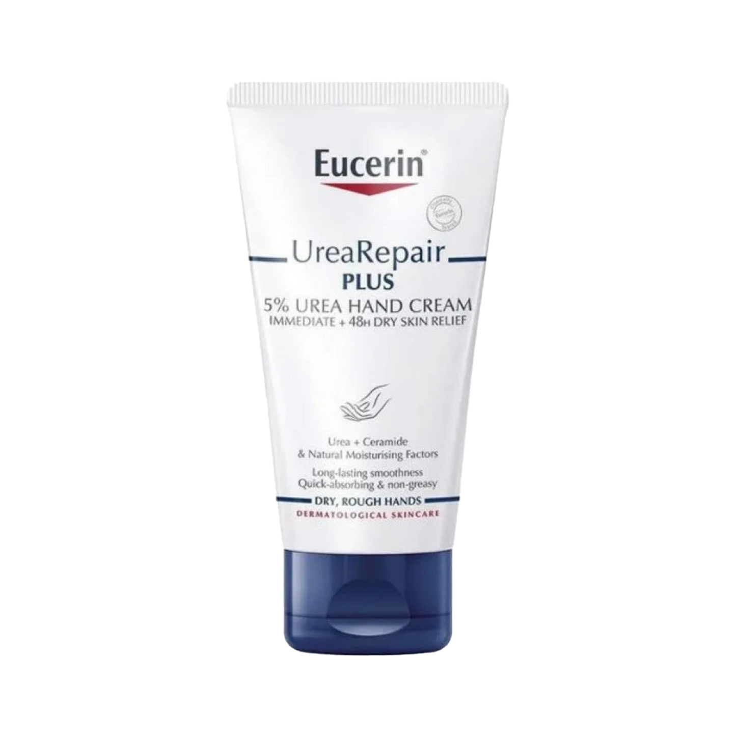 Eucerin Repair Hand Creme with 5% Urea - 75ml | يوسيرين إصلاح كريم اليد مع اليوريا 5 ٪ - 75 مل
