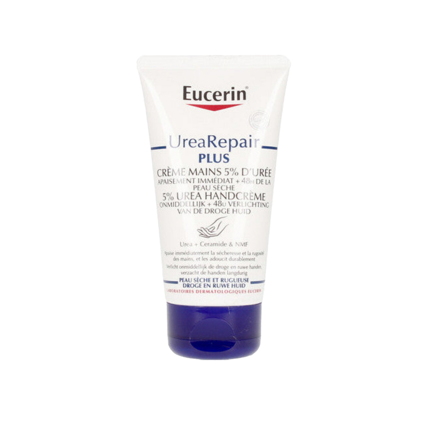 Eucerin Repair Hand Creme with 5% Urea - 75ml | يوسيرين إصلاح كريم اليد مع اليوريا 5 ٪ - 75 مل